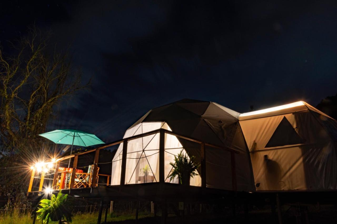 Glamping Claro De Luna Guatavita ภายนอก รูปภาพ