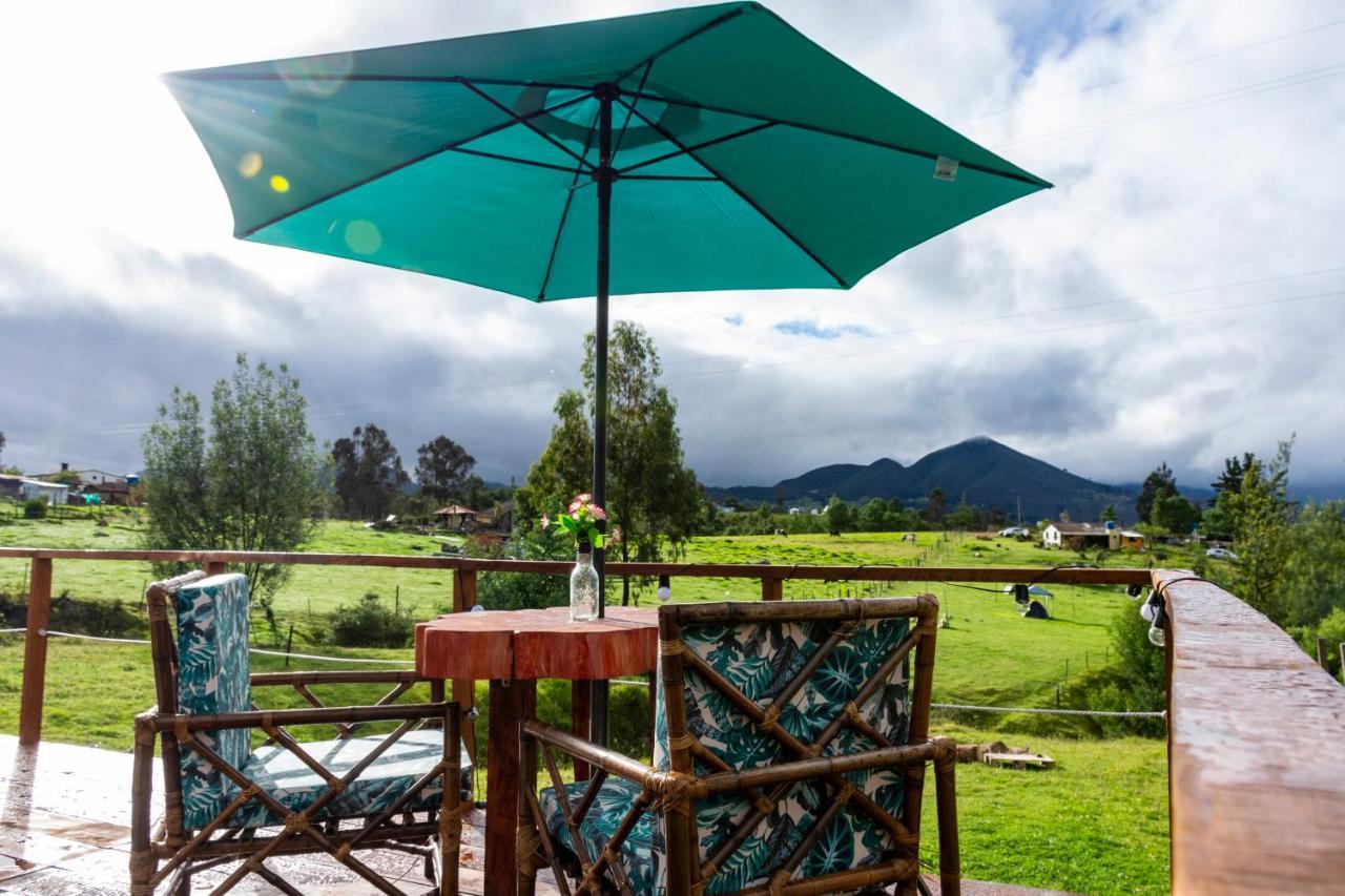 Glamping Claro De Luna Guatavita ภายนอก รูปภาพ