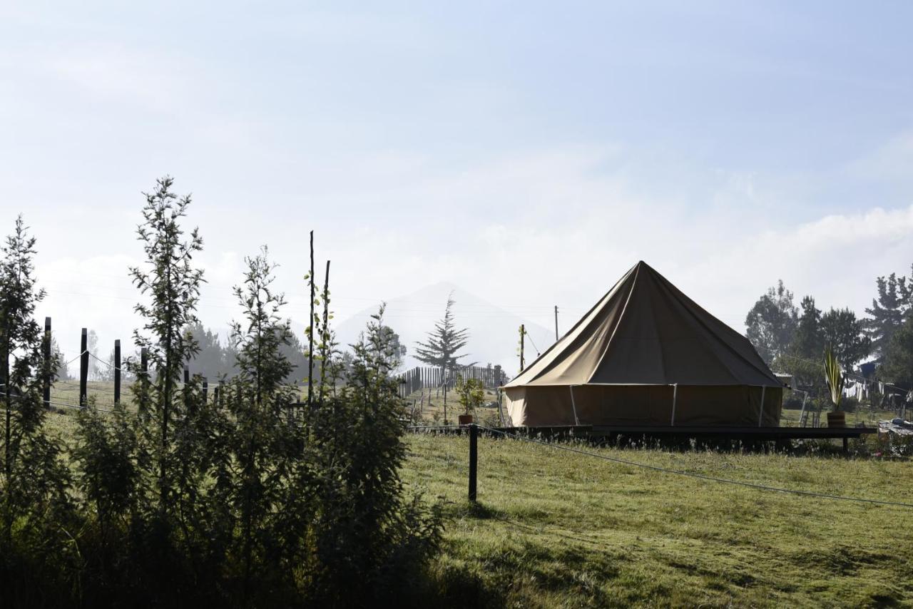 Glamping Claro De Luna Guatavita ภายนอก รูปภาพ