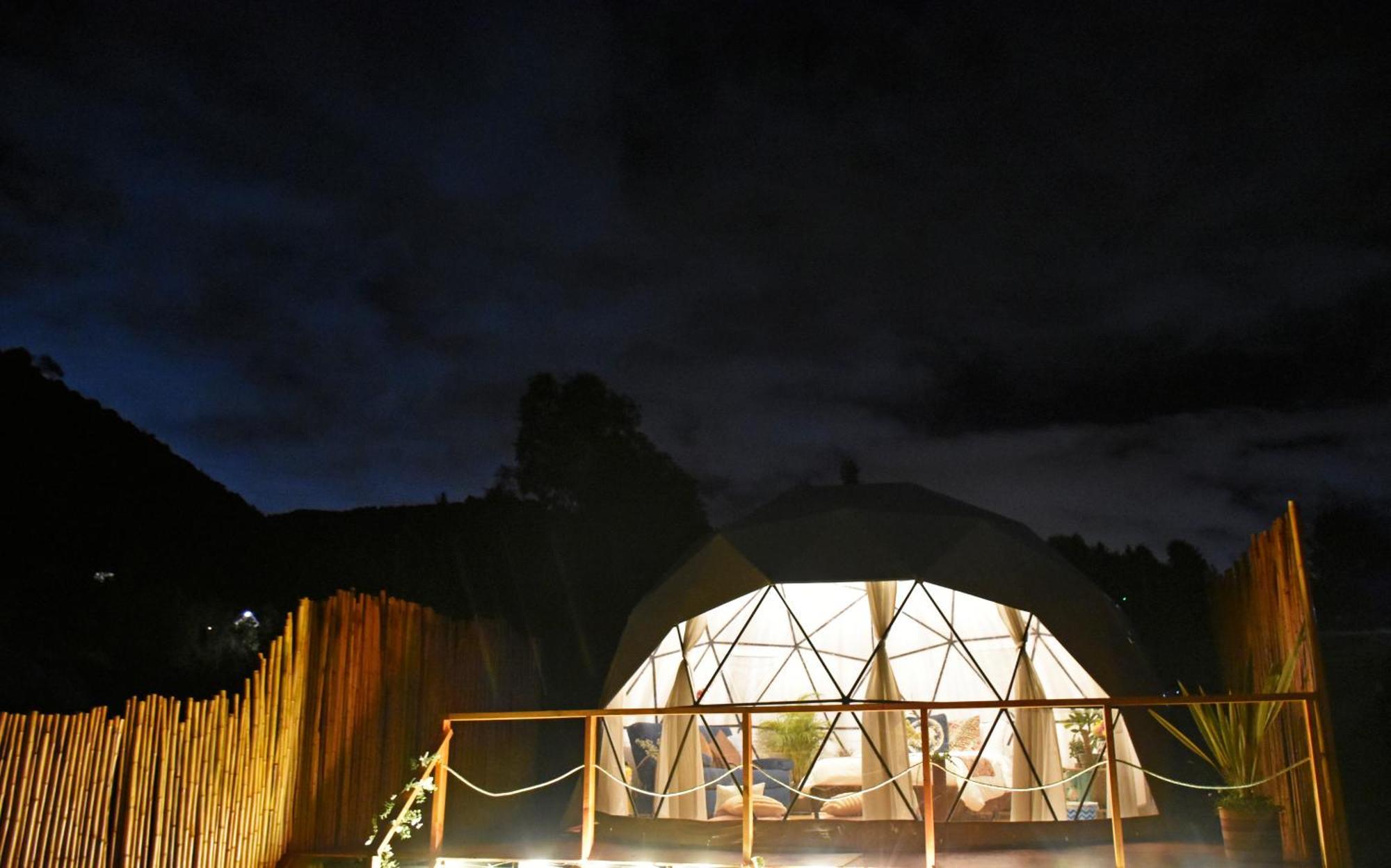 Glamping Claro De Luna Guatavita ภายนอก รูปภาพ