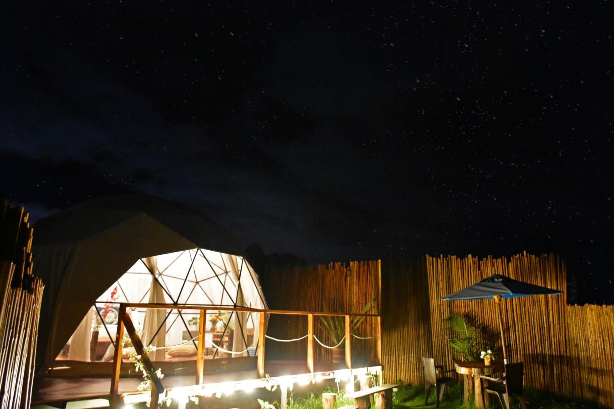 Glamping Claro De Luna Guatavita ภายนอก รูปภาพ
