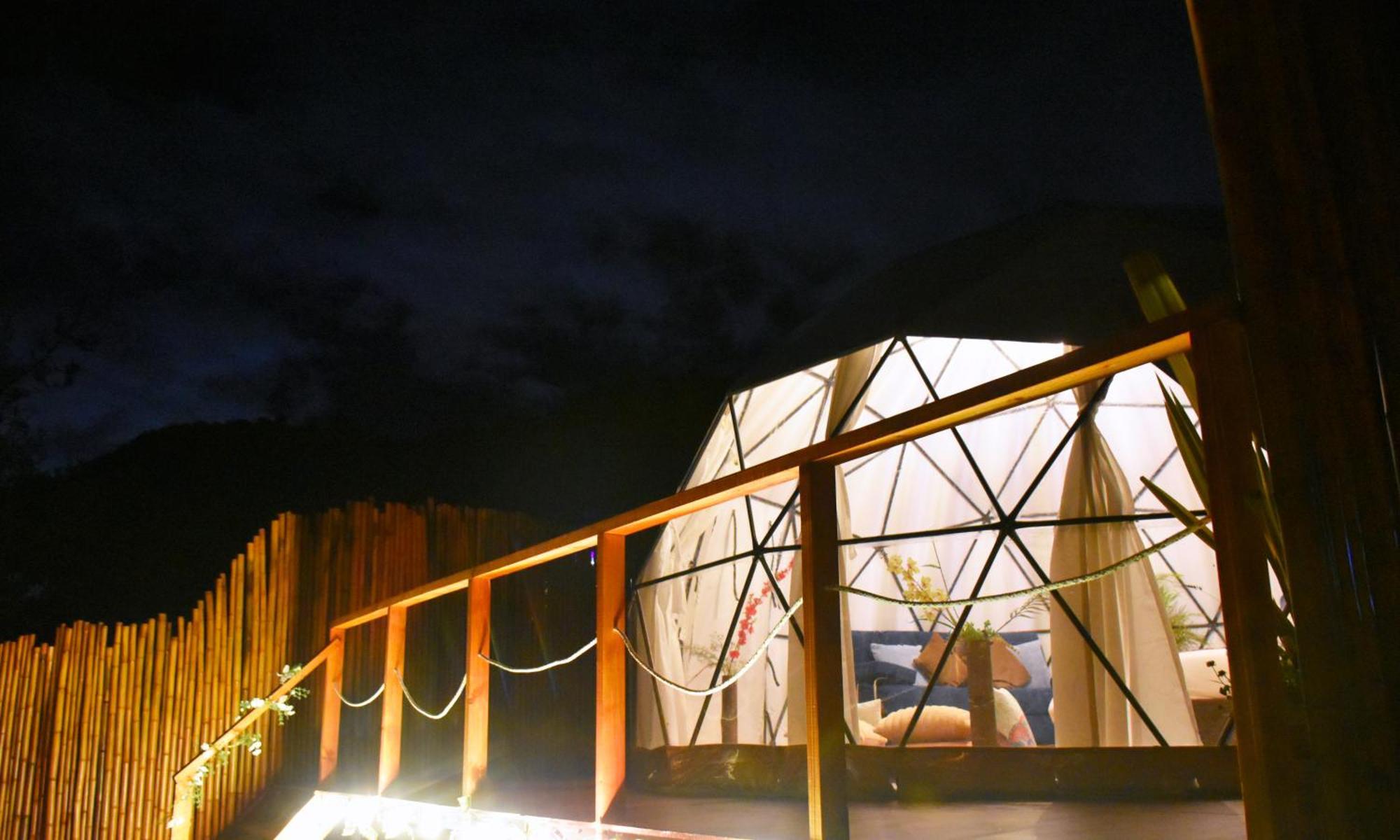 Glamping Claro De Luna Guatavita ภายนอก รูปภาพ