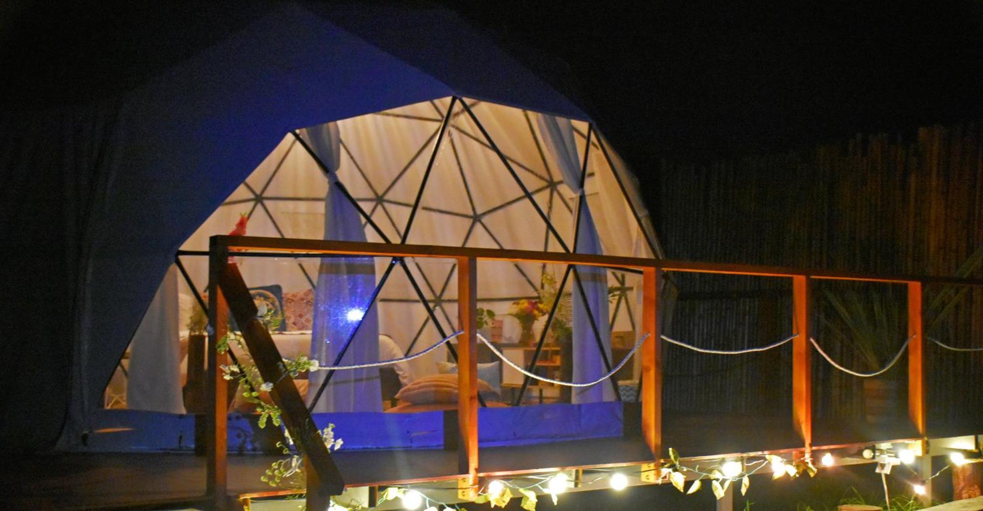 Glamping Claro De Luna Guatavita ภายนอก รูปภาพ